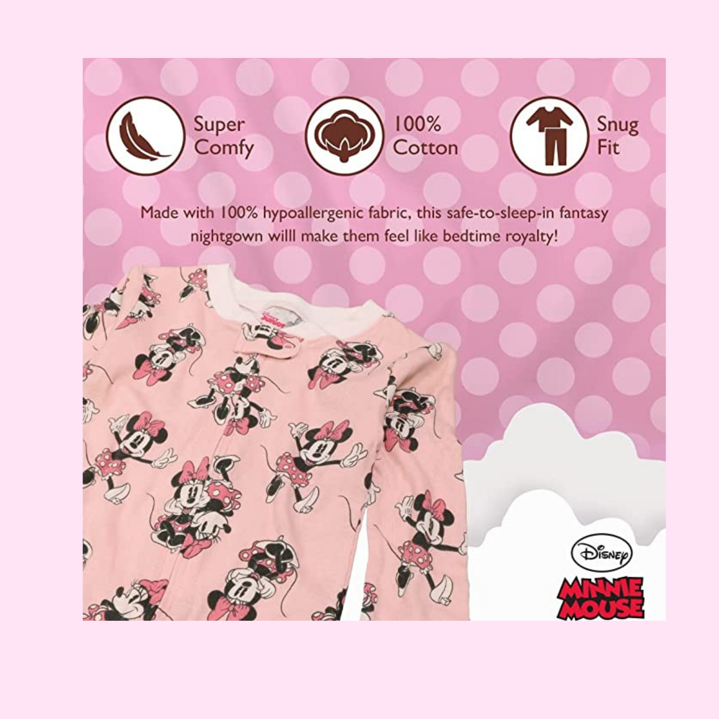 PIJAMA MINNIE MOUSE